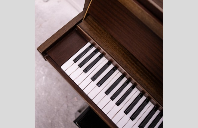 Used Eavestaff Mahogany Compact Upright Piano Trade Price Bargain (SN:06055) - Image 6